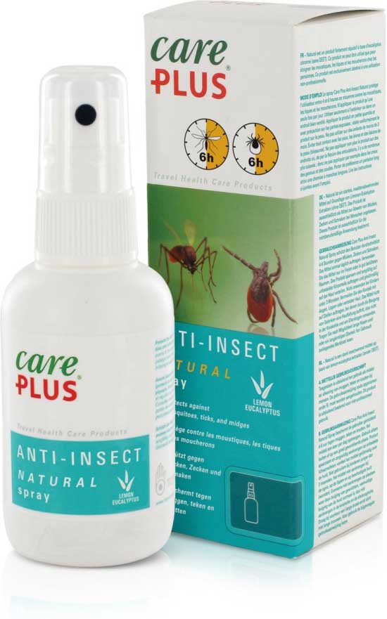 Care Plus Citriodiol Anti-insect - 60 ml - Natural Spray