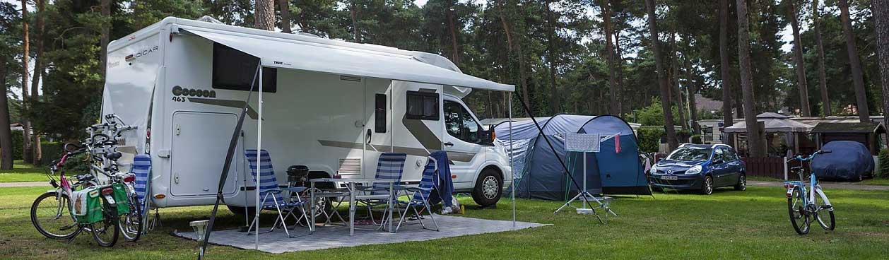 © Foto: vakantieparkblauwemeer.be - Camping Blauwe Meer heeft ruime kampeerplaatsen en diverse faciliteiten