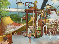 Nieuw Water Playhouse bij Center Parcs Het Meerdal