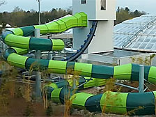 Ontdek de nieuwe glijbanen Aqua Loop en Aqua Racer van Center Parcs De Kempervennen