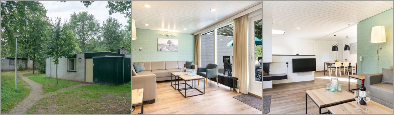 Bungalow voor 6 personen: 6C, Vakantiepark De Lommerbergen